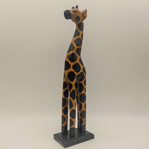 Rzeżba żyrafa 60 cm IND