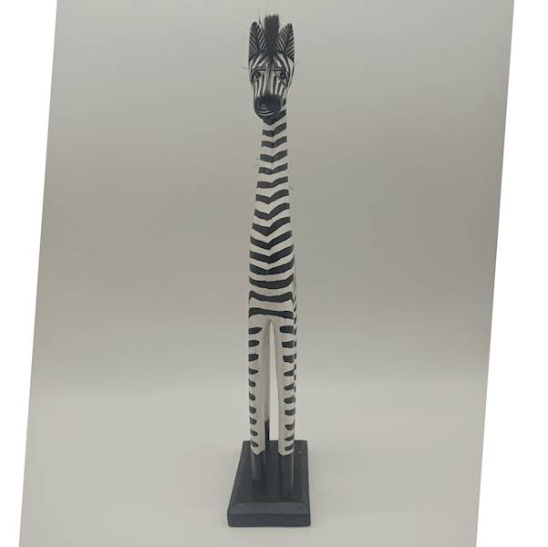 Rzeźba zebra 40 cm IND