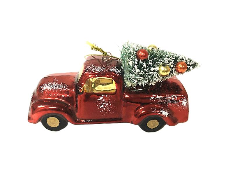 Bombka szklana 130mm, auto