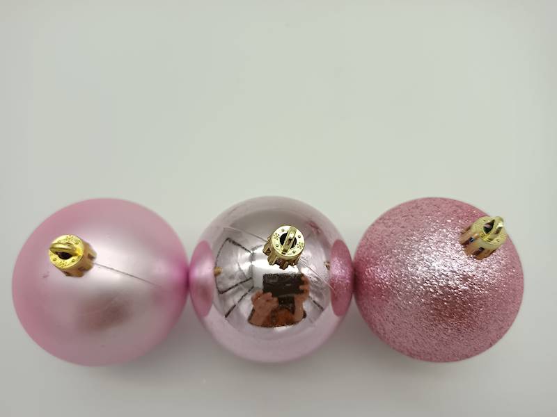 Bombka plastikowa - 6 cm (12 szt.)