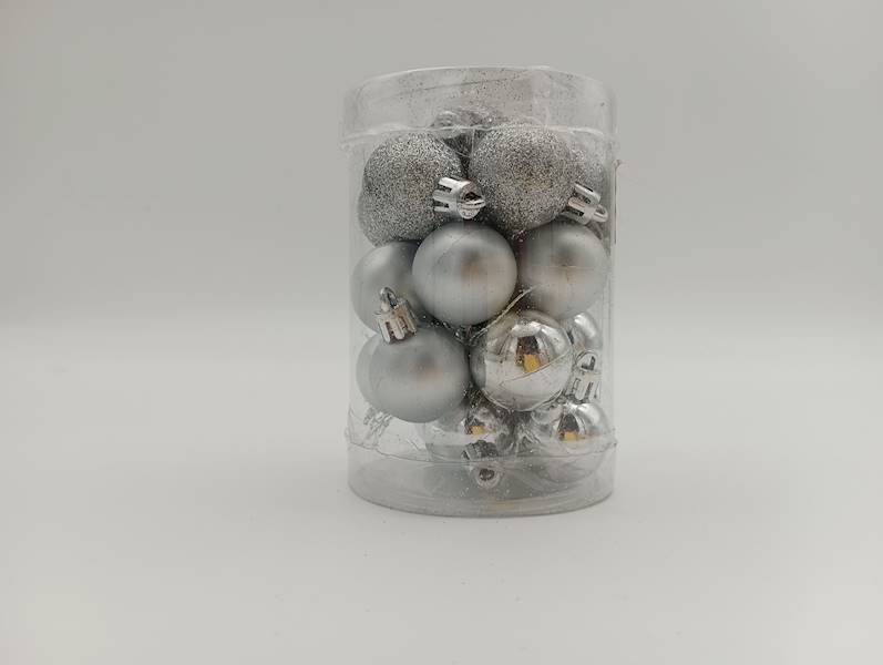 Bombka plastikowa - 3 cm (20 szt.)
