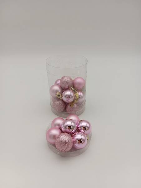 Bombka plastikowa - 3 cm (20 szt.)