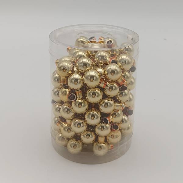 Bombka szklana, florystyczna - 1,5 cm (120 szt.)