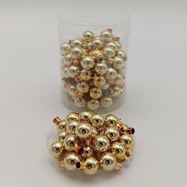 Bombka szklana, florystyczna - 1,5 cm (120 szt.)