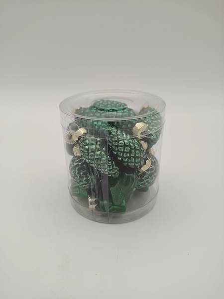 Bombka szklana mix kształtów - 3,5cm