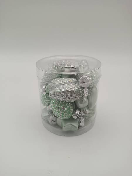 Bombka szklana mix kształtów - 3,5cm