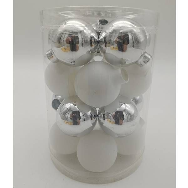 Bombka szklana, florystyczna - 4 cm (20 szt.)