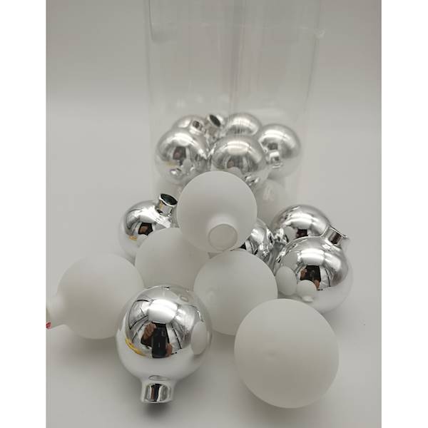 Bombka szklana, florystyczna - 4 cm (20 szt.)