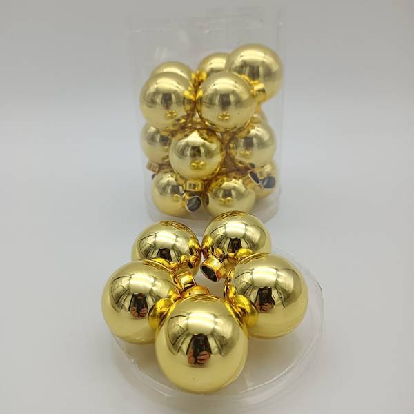 Bombka szklana, florystyczna - 4 cm (20 szt.)