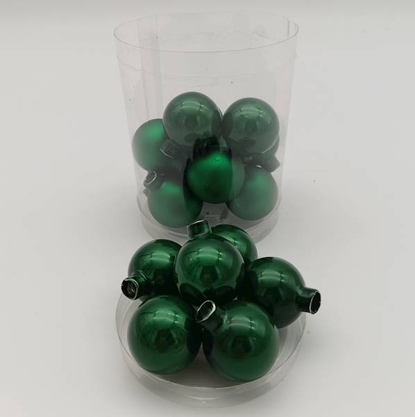Bombka szklana, florystyczna - 3 cm (16 szt.)