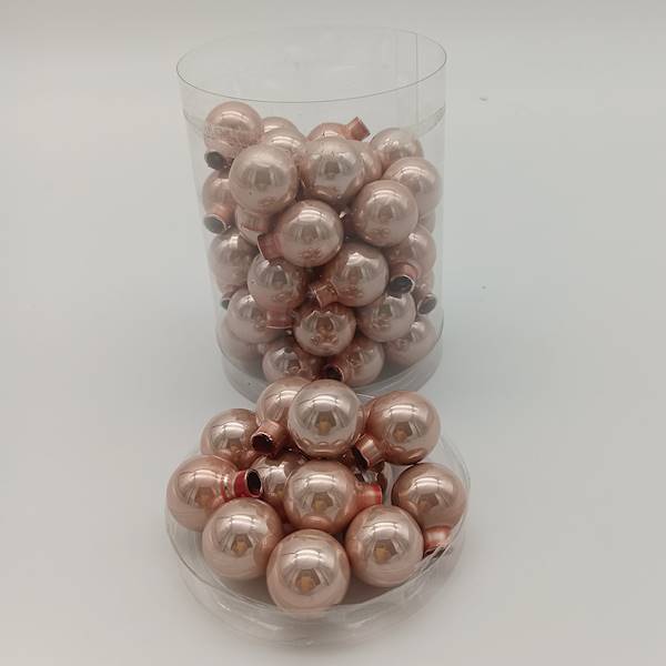 Bombka szklana, florystyczna - 2 cm (60 szt.)
