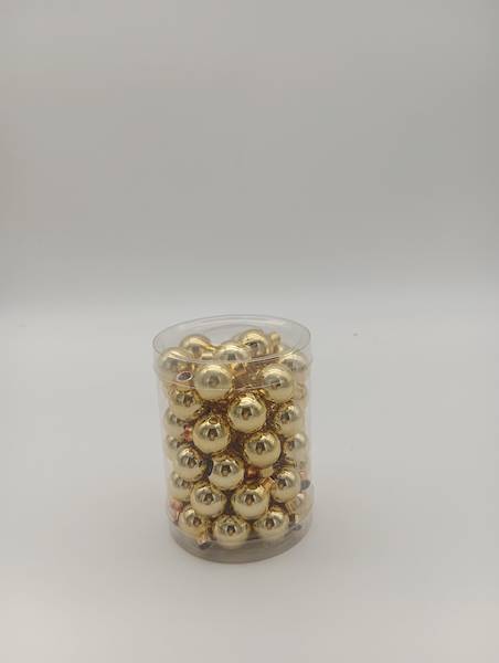 Bombka szklana, florystyczna - 2 cm (60 szt.)