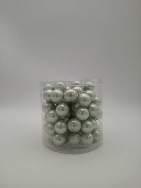 Bombka szklana, na drucie - 3 cm (72 szt.)