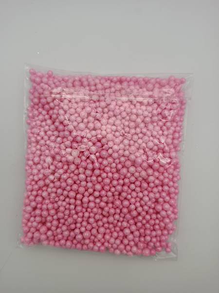 Posypka do jajek - grys, różowy 40 g
