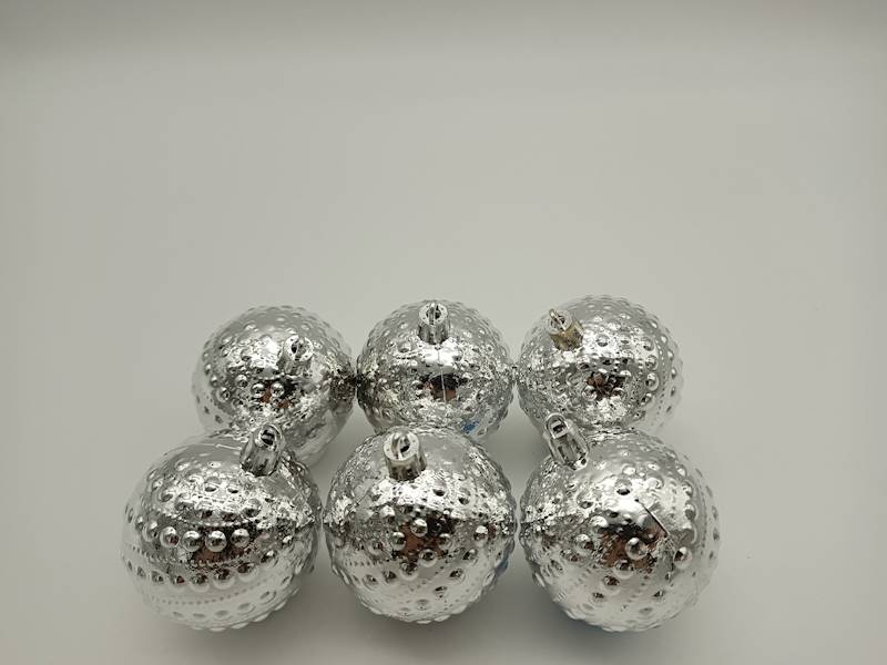 Bombka plastikowa - 6 cm (6 szt.)