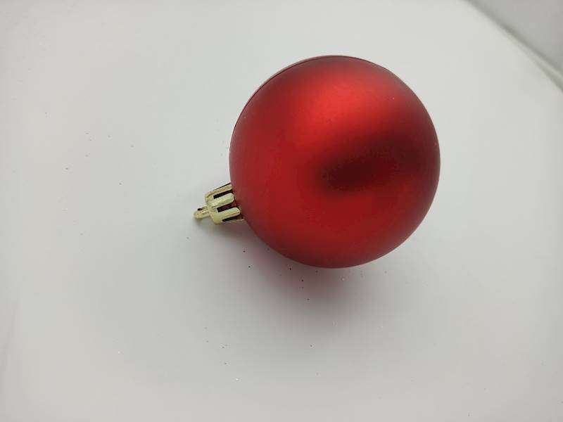 Bombka plastikowa - 6 cm (8 szt.)
