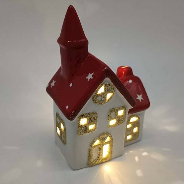 Domek LED 12x8,5x6 cm