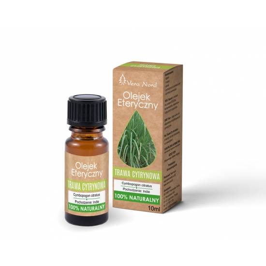 Olejek eteryczny- Trawa cyrynowa (lemongrass)10 ml