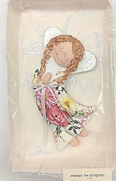 Aniołek decoupage Halinka