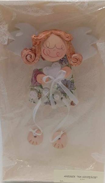 Aniołek decoupage Patka
