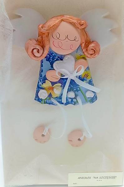 Aniołek decoupage Patka
