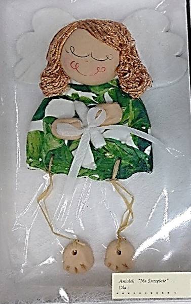 Aniołek decoupage 