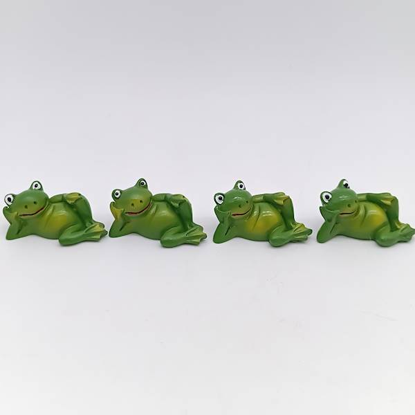 Żabki leżące 4,5 cm, op 4 szt.