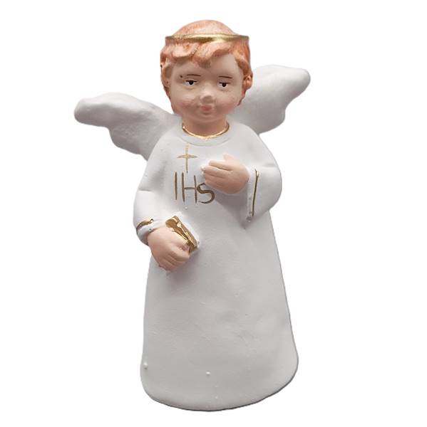 Anioł "chłopiec" ręcznie malowany