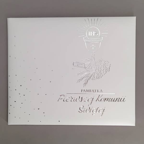 Album - Pamiątka I Komunii Świętej 21x24,5x0,5 cm