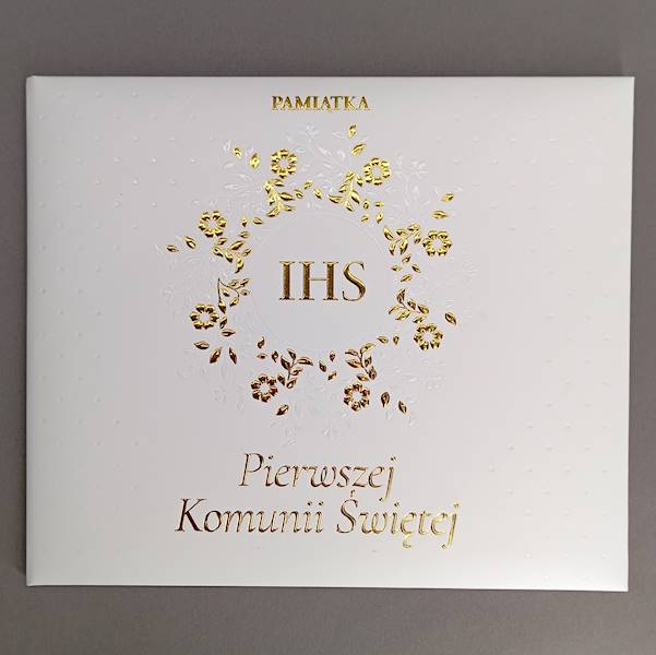 Album - Pamiątka I Komunii Świętej 21x24,5x0,5 cm