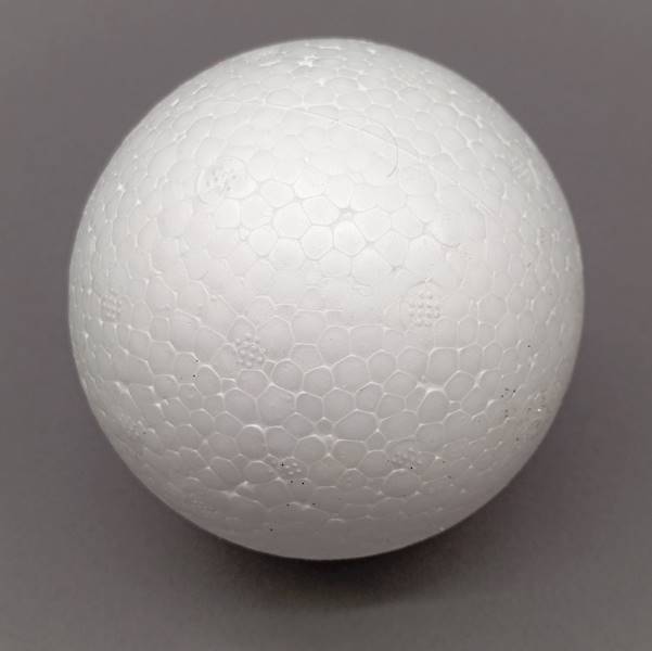Kula styropianowa 10 cm, luz