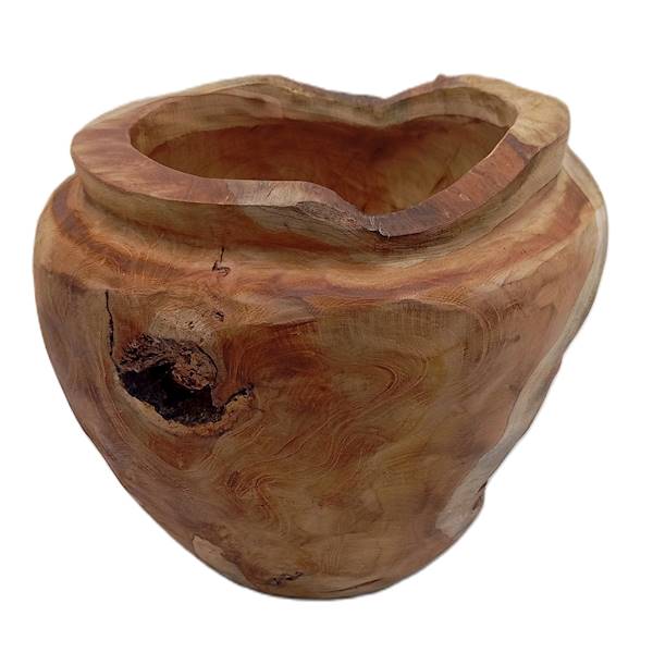 Teak donica 30 cm
