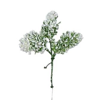 Gałazka śnieżne kuleczki, 21 cm, op.12