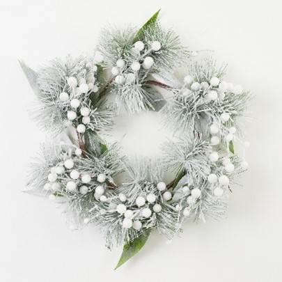 Wianek śnieżony 45 cm