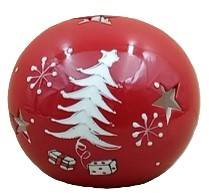 Świecznik na tealight kula12,6x12,6x13 