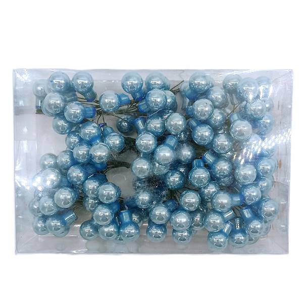 Bombka szklana, na drucie - 1,5 cm (144 szt.)