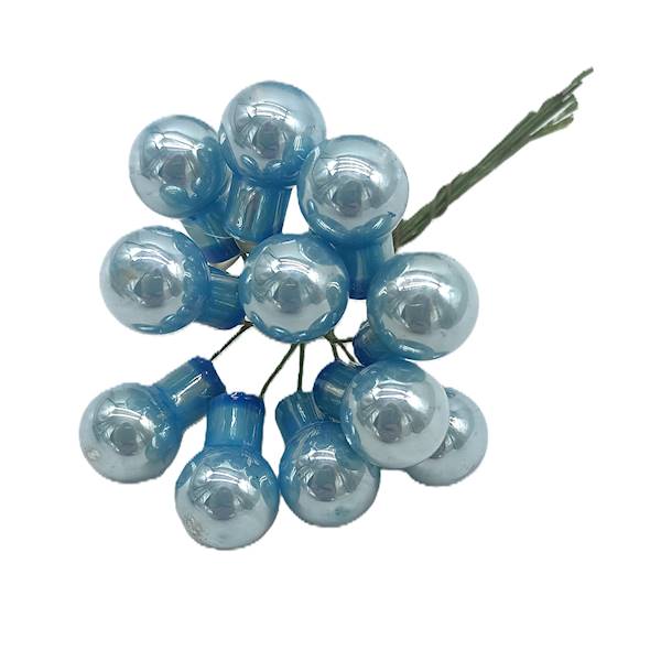 Bombka szklana, na drucie - 1,5 cm (144 szt.)