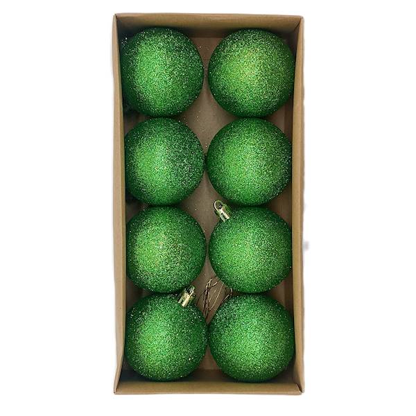 Bombka plastikowa - 6 cm (8 szt.)