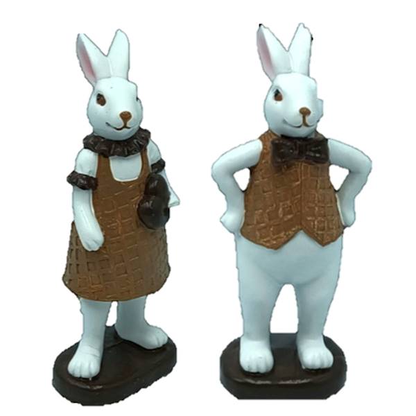 Królik stojący 15 cm