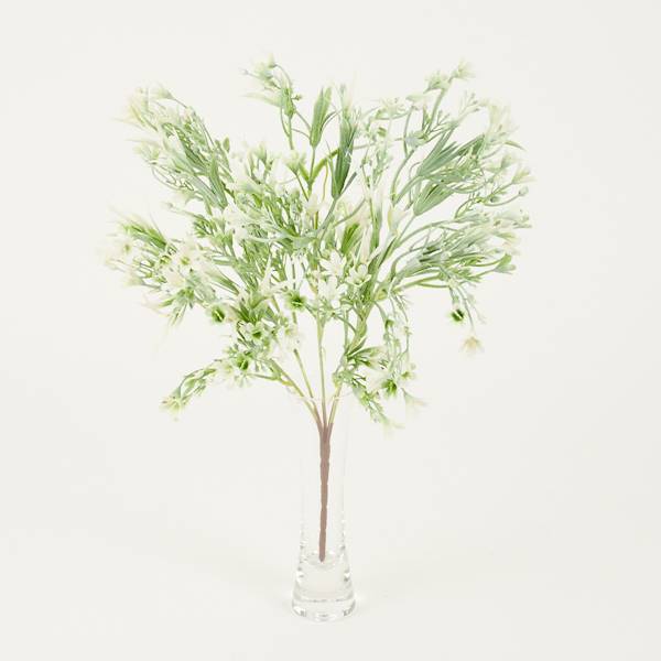 Bukiet "5" białe kwiatki 