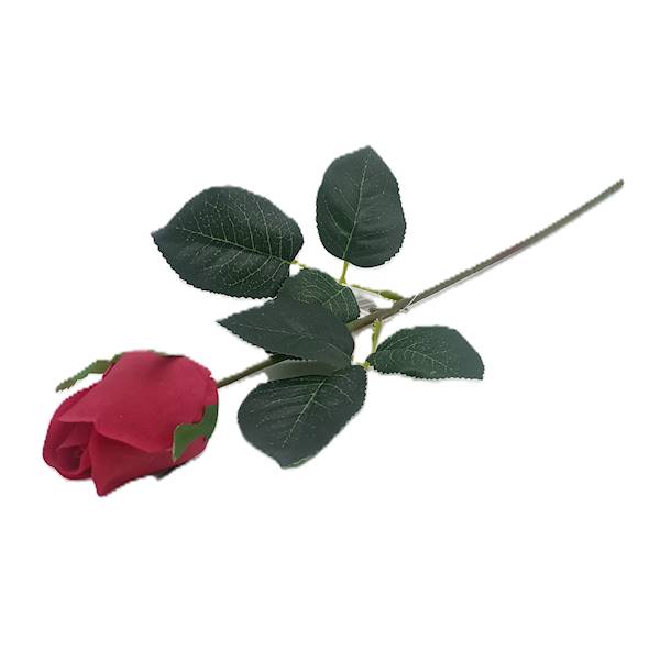 Róża czerwona real touch, 44cm