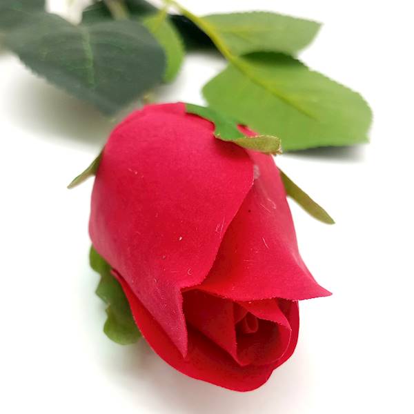 Róża czerwona real touch, 44cm