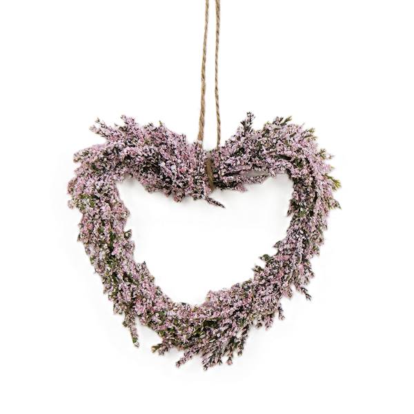 Serce z listków 14*15 cm