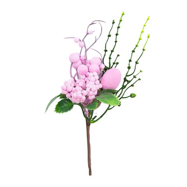 Pik wielkanocny żóty / różowy 25 cm