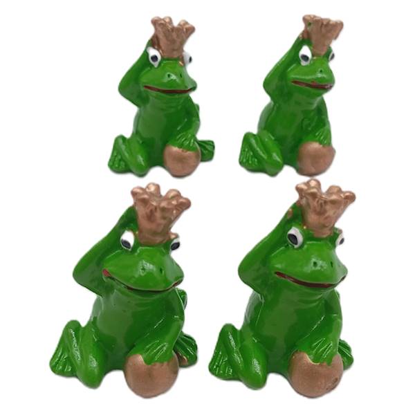 Figurka żaba 4,5 cm, op.4 szt.
