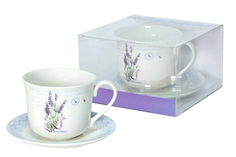 Filiżanka ze spodkiem jumbo 