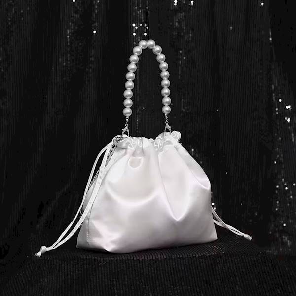 Torebka komunia satyna 22*25 cm