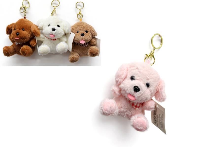 maskotka piesek brelok 12*11 mix kol.