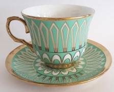 Filiżanki z talerzykami op.6 szt.