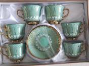 Filiżanki z talerzykami op.6 szt.